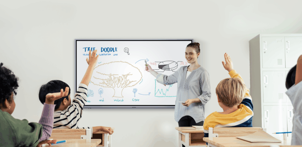 Lousa interativa para educação e órgãos públicos